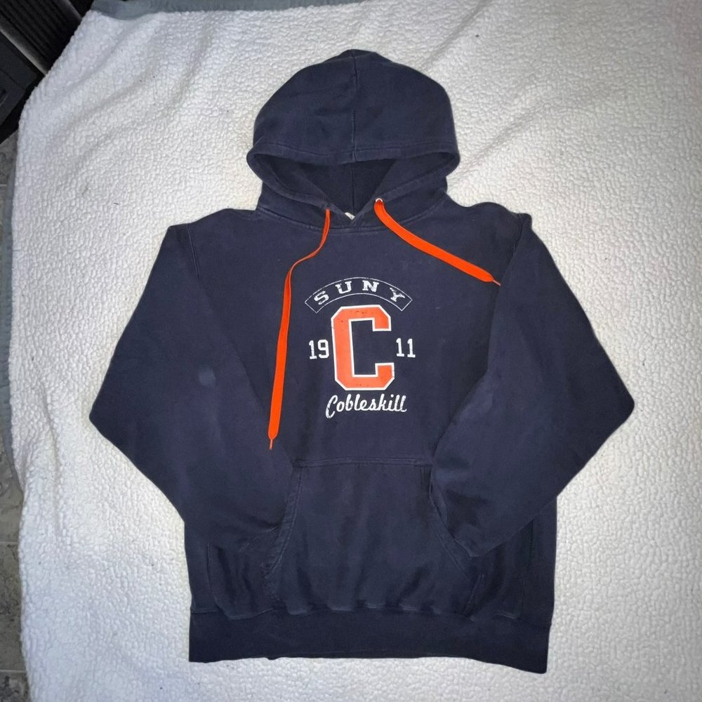 MV Sports‎ Pro-Weave Suny Cobleskill Navy Hoodie